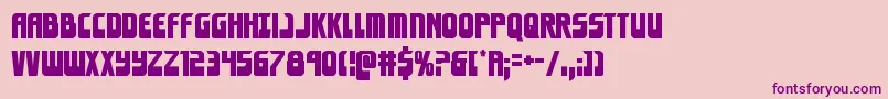 Eldebaran Font – Purple Fonts on Pink Background