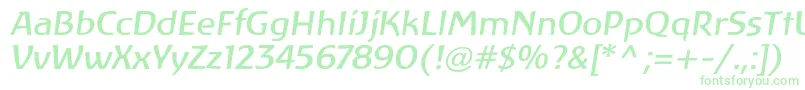 LinotypeAtlantisItalic Font – Green Fonts