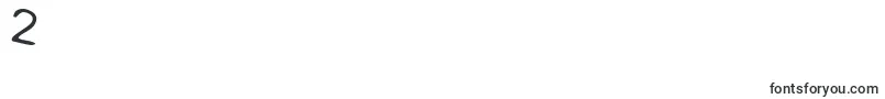 フォントIBuriedPaulNormal – フォント数字2