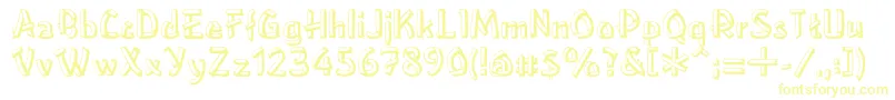 Campfire Font – Yellow Fonts