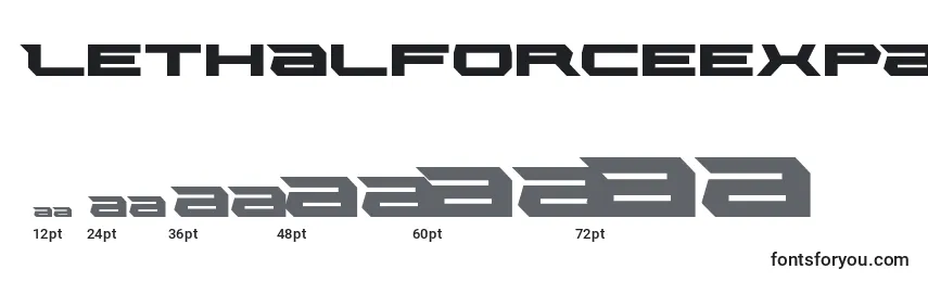 Lethalforceexpand Font Sizes