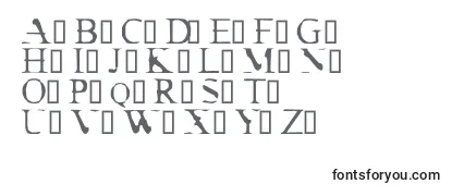CrackDendrite Font