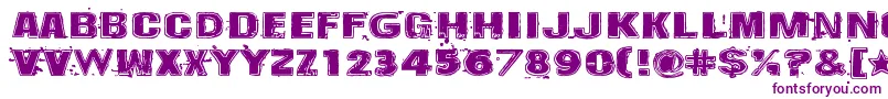 Krakle Font – Purple Fonts