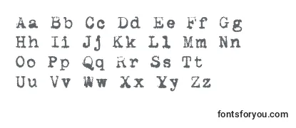 Maszyna ffy Font