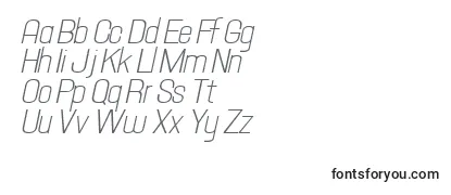 Review of the Hallandaletextitalic Font