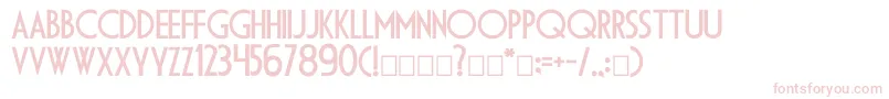 Dsdiplomac Font – Pink Fonts on White Background