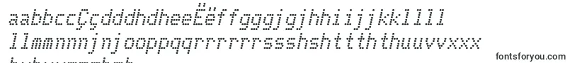 TelidonBoldItalic-Schriftart – nyanja Schriften