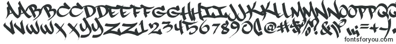 Rapscript09-Schriftart – OTF-Schriften