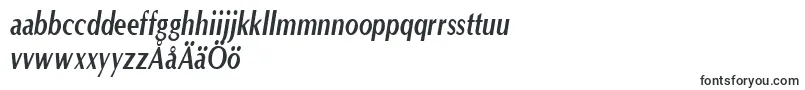 OptanecompactBoldItalic-Schriftart – schwedische Schriften