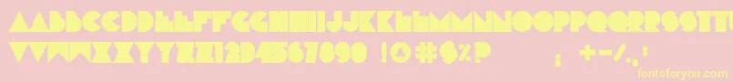 fuente RnsBoboDylan – Fuentes Amarillas Sobre Fondo Rosa