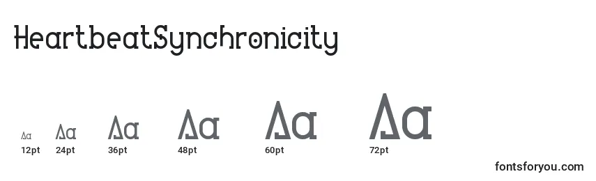 HeartbeatSynchronicity Font Sizes