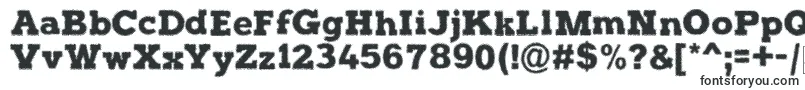 Шрифт HalftonePosterDemo – шрифты, начинающиеся на H