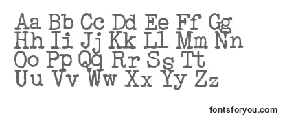 AcousticBass Font