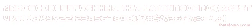 1stenterprisesout Font – Pink Fonts on White Background