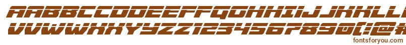 Cruiserfortresslaserital Font – Brown Fonts