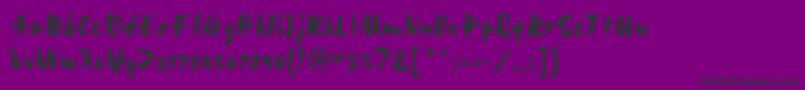 Подробнее о шрифте MBolid Шрифт MBolid – чёрные шрифты на фиолетовом фоне