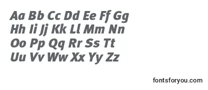 MetaproBlackitalic Font