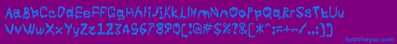 More about Subtlety Font Subtlety Font – Blue Fonts on Purple Background