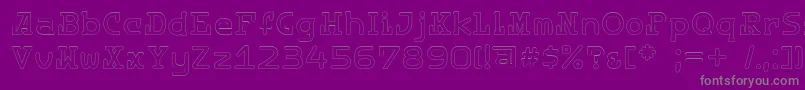 Saiba mais sobre a fonte Destinylightc Fonte Destinylightc – fontes cinzas em um fundo violeta