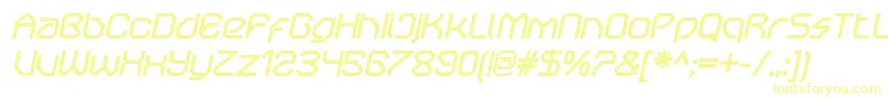 OricneoBolditalic Font – Yellow Fonts