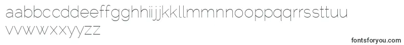 RalewayThin-Schriftart – sudanesische Schriften