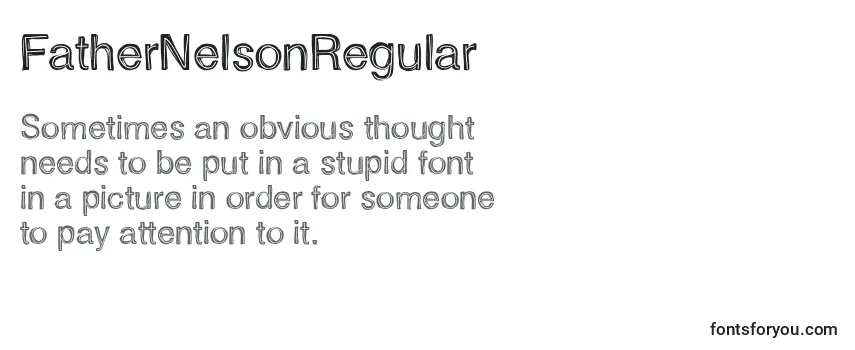 FatherNelsonRegular Font