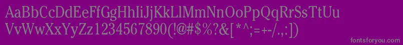 Подробнее о шрифте CheltenhamcndN Шрифт CheltenhamcndN – серые шрифты на фиолетовом фоне