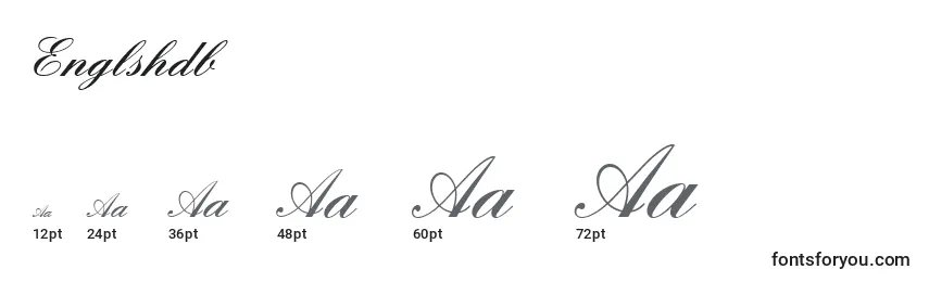 Englshdb Font Sizes