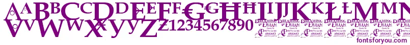 DreamingOfLilian Font – Purple Fonts
