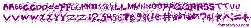 Misconstrued Font – Purple Fonts