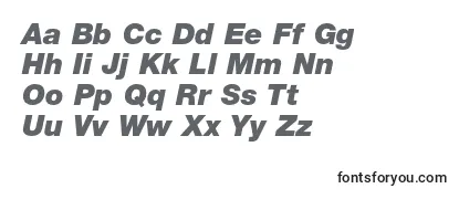 HelveticaneueltstdBlkit-fontti