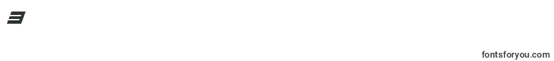 フォントStuntmanItalic – フォント数字3