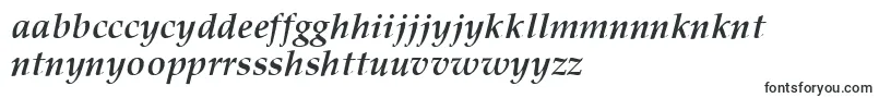 PalisadeBoldItalic-Schriftart – ruandische Schriften