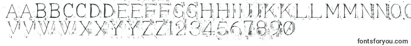 Шрифт Appendix3 – античные шрифты