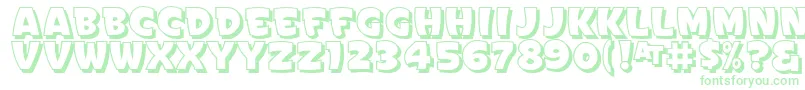 Signpaintersgothicshaded Font – Green Fonts