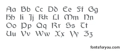 GaelicRegular-fontti
