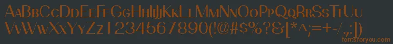 More about PassionsanspdbgRegularsmal Font PassionsanspdbgRegularsmal Font – Brown Fonts on Black Background