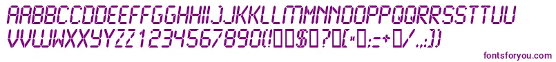 Lcd2b Font – Purple Fonts