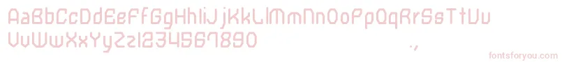 Clockwork Font – Pink Fonts on White Background