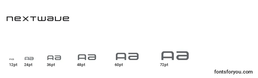 Nextwave Font Sizes