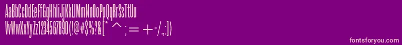 Police RoswelltwoitcTt – polices roses sur fond violet