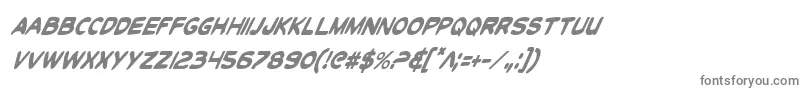 ToonTownIndustrialCondItal Font – Gray Fonts