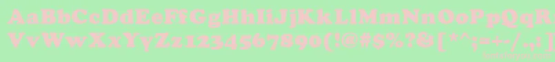 Asylbekm21cooper.Kz Font – Pink Fonts on Green Background