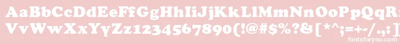Asylbekm21cooper.Kz Font – White Fonts on Pink Background