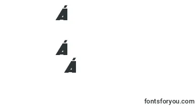 Racketsquadital font – burmese Fonts