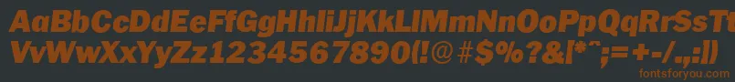 Más sobre la fuente PlymouthserialBlackItalic fuente PlymouthserialBlackItalic – Fuentes Marrones Sobre Fondo Negro