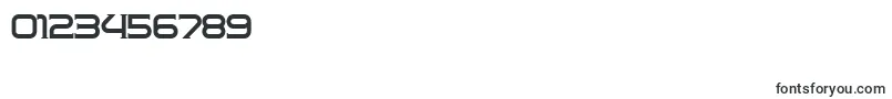 Chromeyellow-Schriftart – Schriften für Zahlen und Nummern