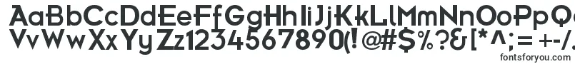 Шрифт FuturamaBoldFont – крупные шрифты
