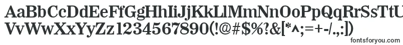 Шрифт WichitaBold – типографские шрифты