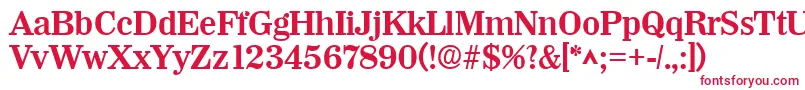 WichitaBold Font – Red Fonts